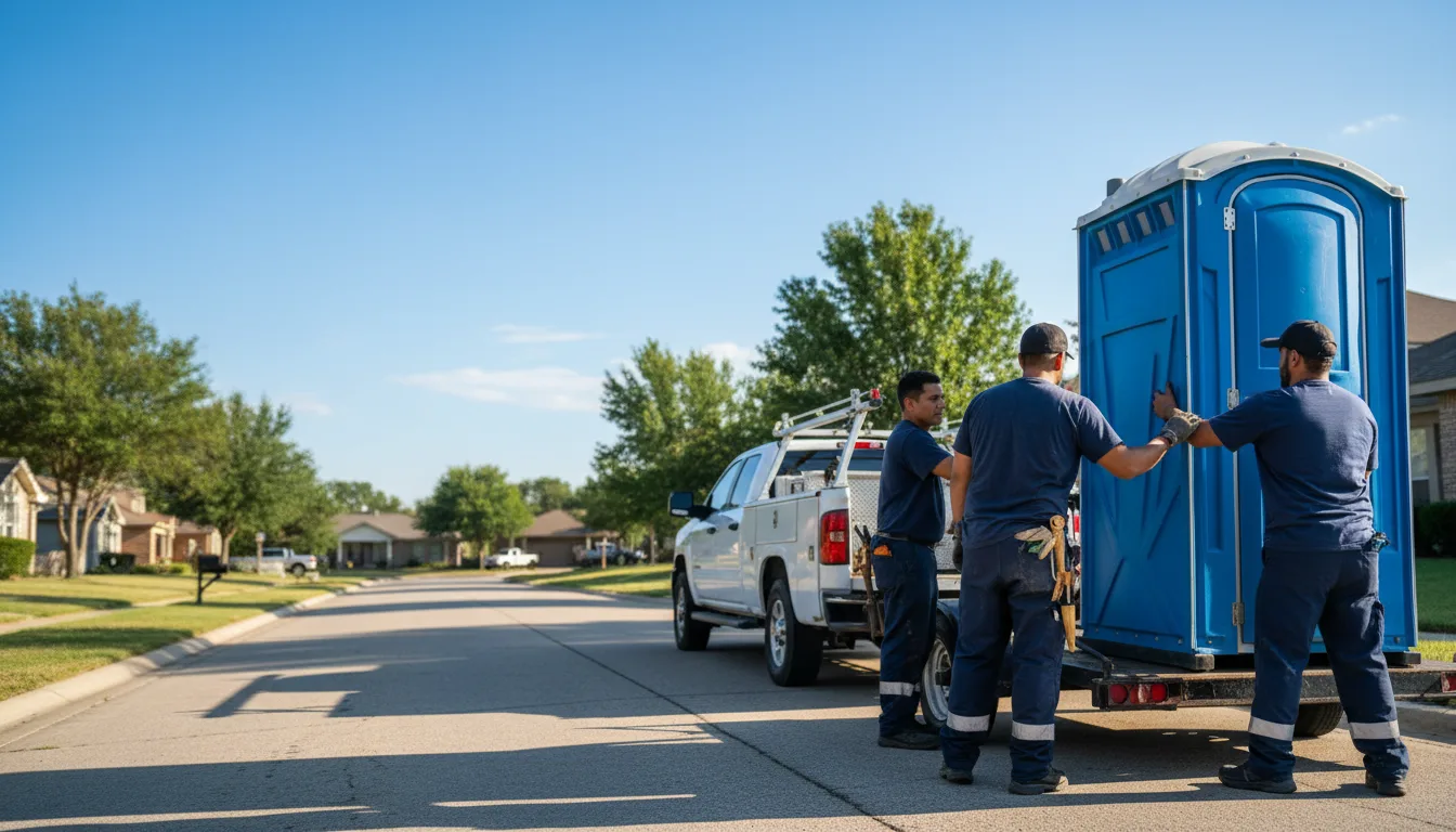 Portable Toilet Rental in Delphos, OH near me